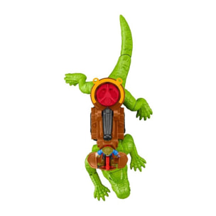 Imaginext Coccodrillo Gigante con Personaggio Capitan Uncino Lui Imaginext