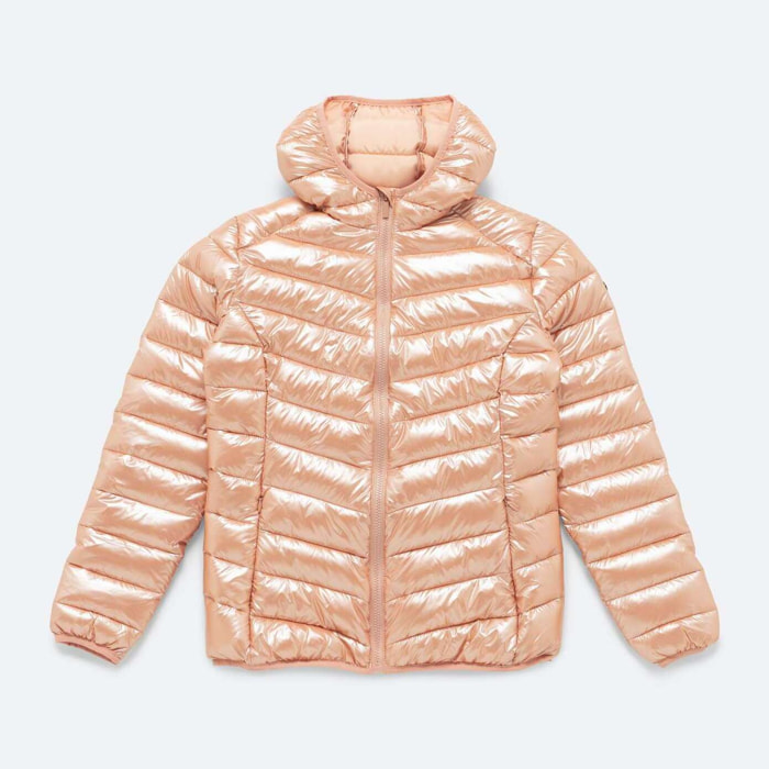 Chaqueta MUNICH Padding de nylon-poliéster rosa