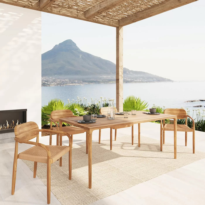 Table de jardin Bella 180x90cm Kare Design