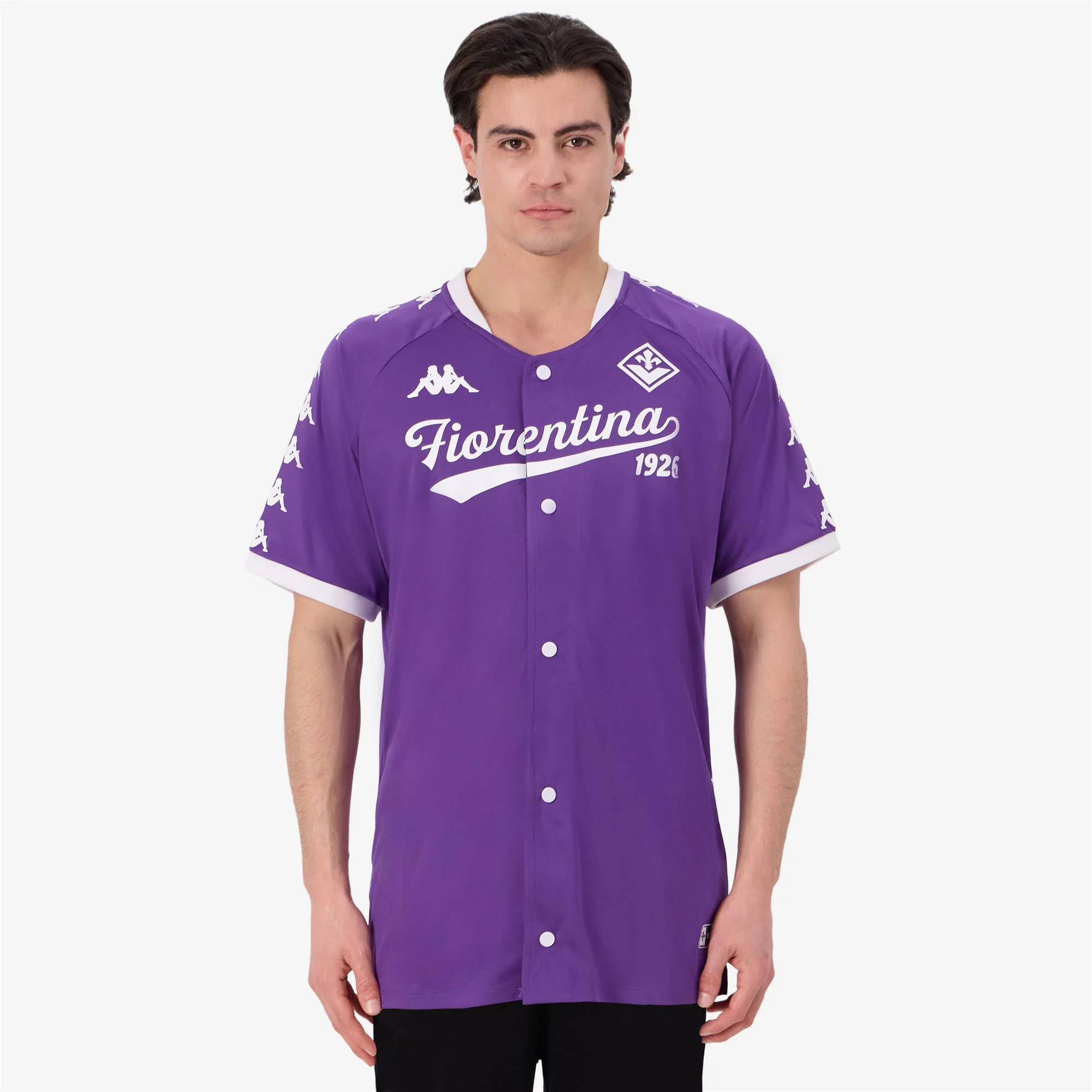 Camisetas y tops Kappa Hombre Supporter Cabasbe Fiorentina