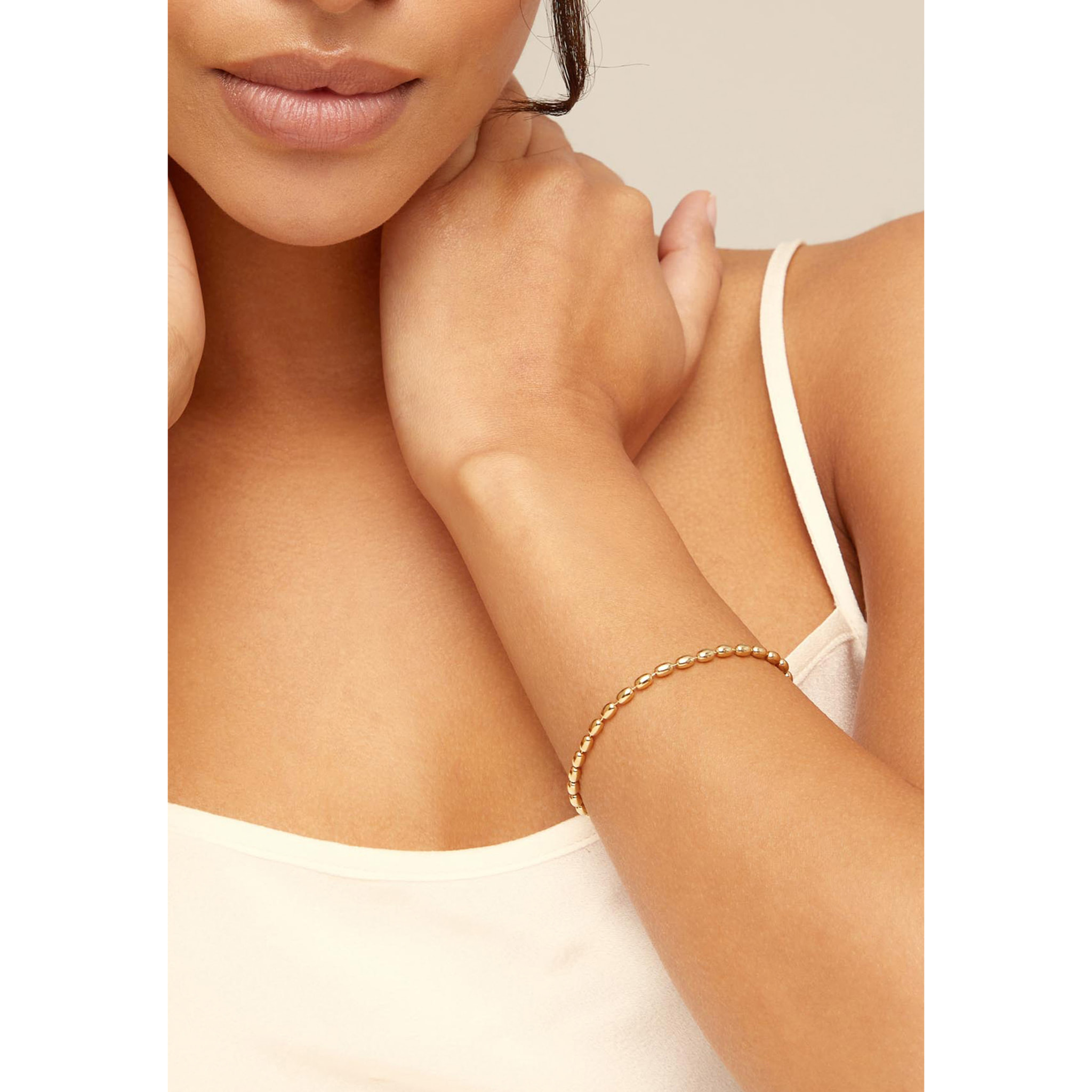 Pulsera MYBRACELET DORADO M