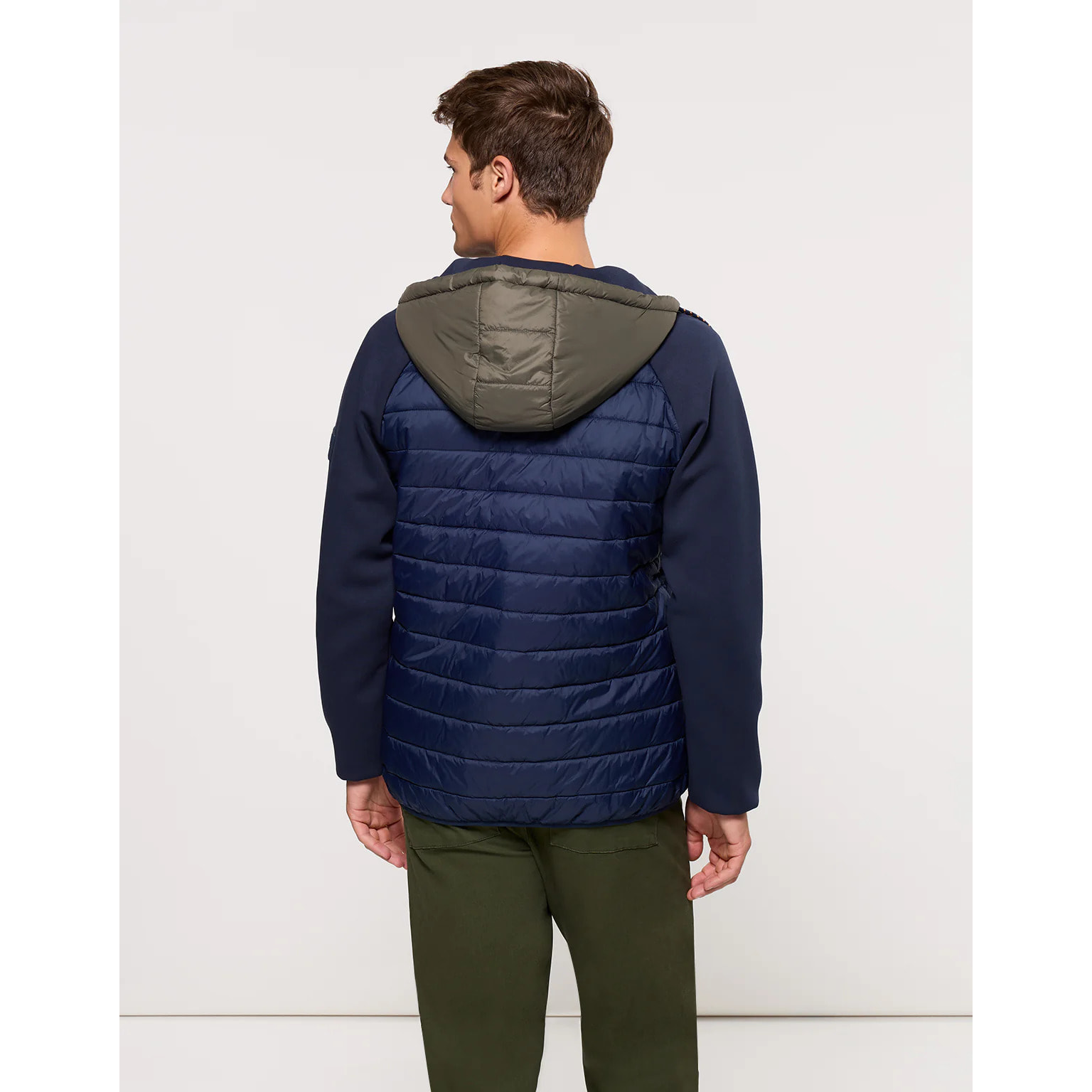 Chaqueta con Capucha Azul Marino - Nuni