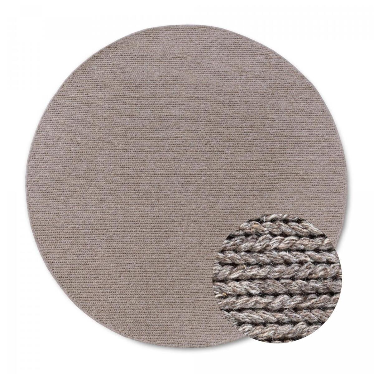 Tapis rond Rond Uni