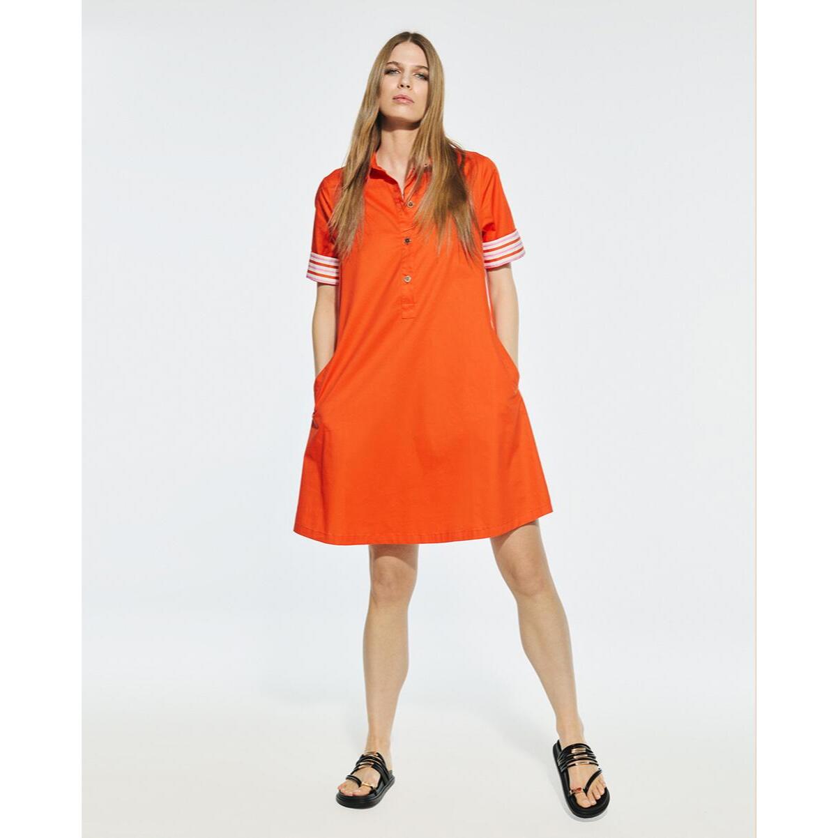 Abito Camicia a Maniche Corte