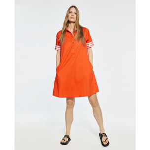 Abito Camicia a Maniche Corte