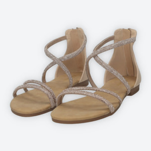 Sandali Donna Tata Italia Dorato