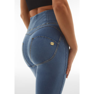 Jeggings push up WR.UP® curvy vita alta con zip gamba skinny