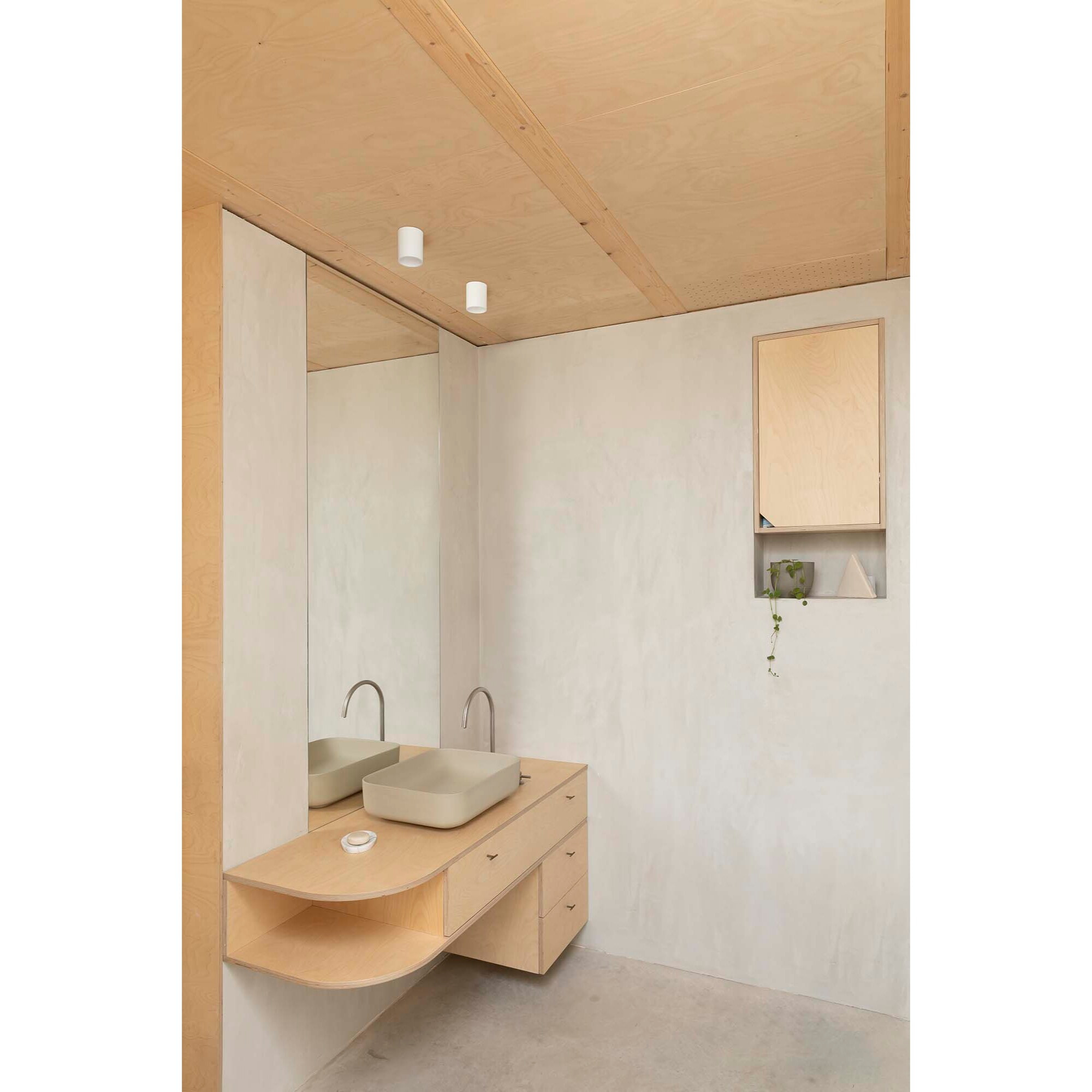 ROL Plafonnier blanc 9W