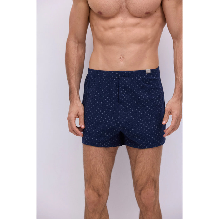 Boxer classici in tessuto stampato