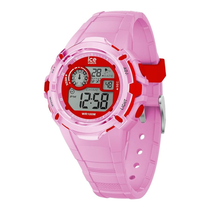Reloj Ice 023268 Unisex Digital Cuarzo con Correa de Silicona