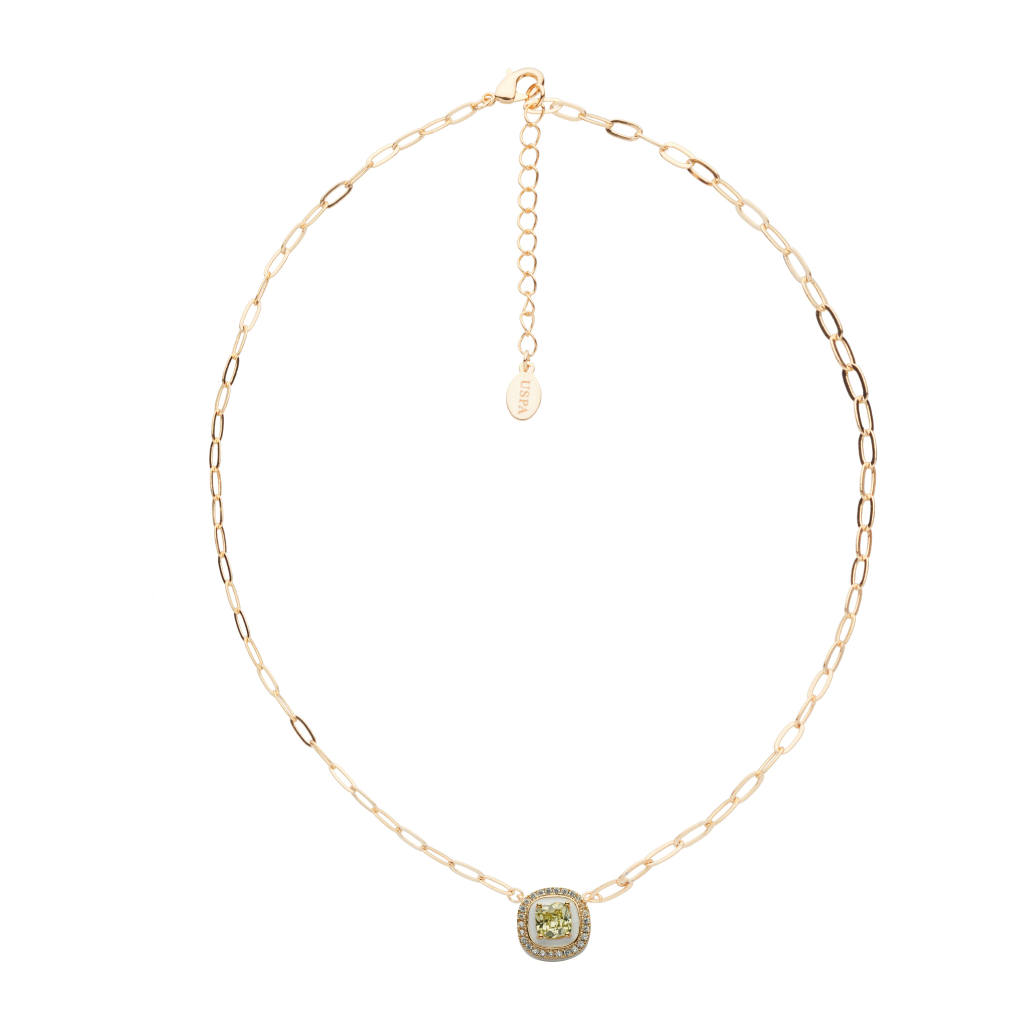 Collana U.S. Polo Assn. In metallo