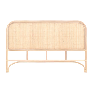 Tête de lit 140 cm en rotin naturel - Grace
