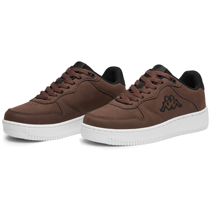 Kappa - Sneakers Uomo Donna Marrone - Logo Maserta 4