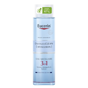 Dermatoclean - Eau Micellaire 3 en 1 - Tous Types de Peaux 400 ml
