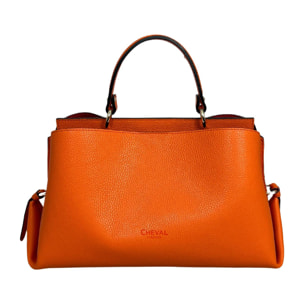 Bolso de Mano Cheval Firenze Bianca Naranja