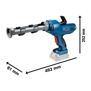 Pistolet à mastic GCG 18V-310 - BOSCH - Sans batterie, ni chargeur - 06019C4100
