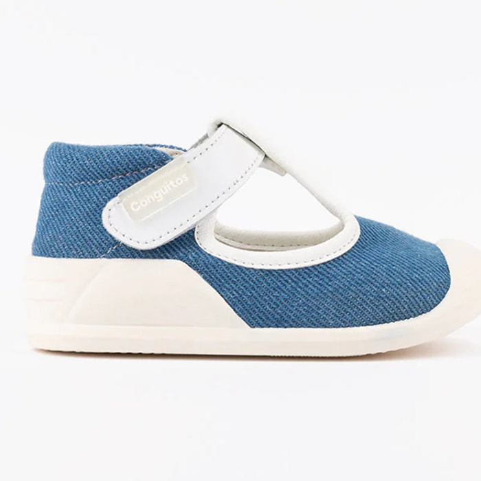 Zapatillas De Bebé Primeros Pasos Denim
