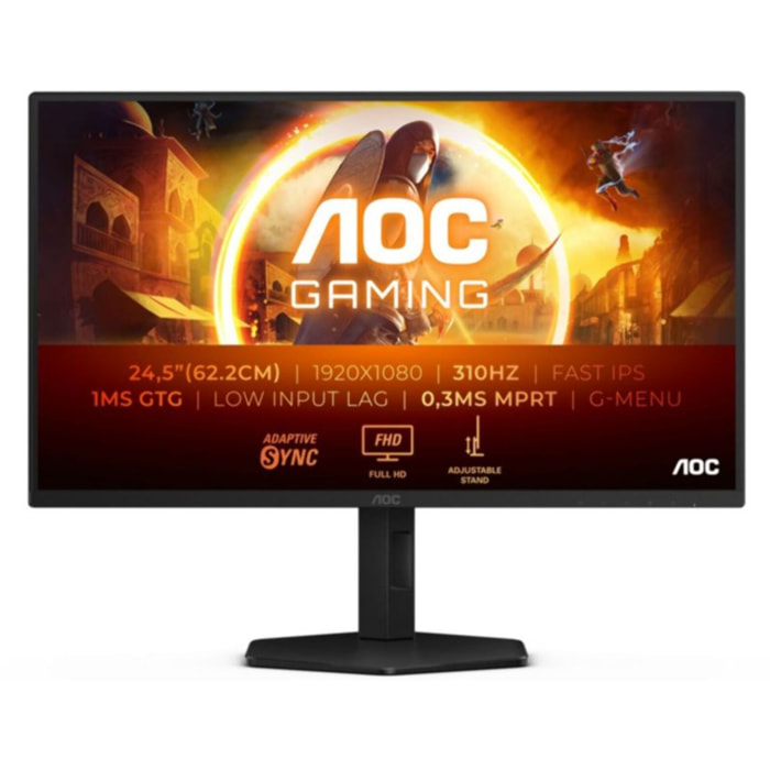 Ecran PC Gamer AOC AOC Gaming 25" Full HD 310Hz Fast IPS HDR10