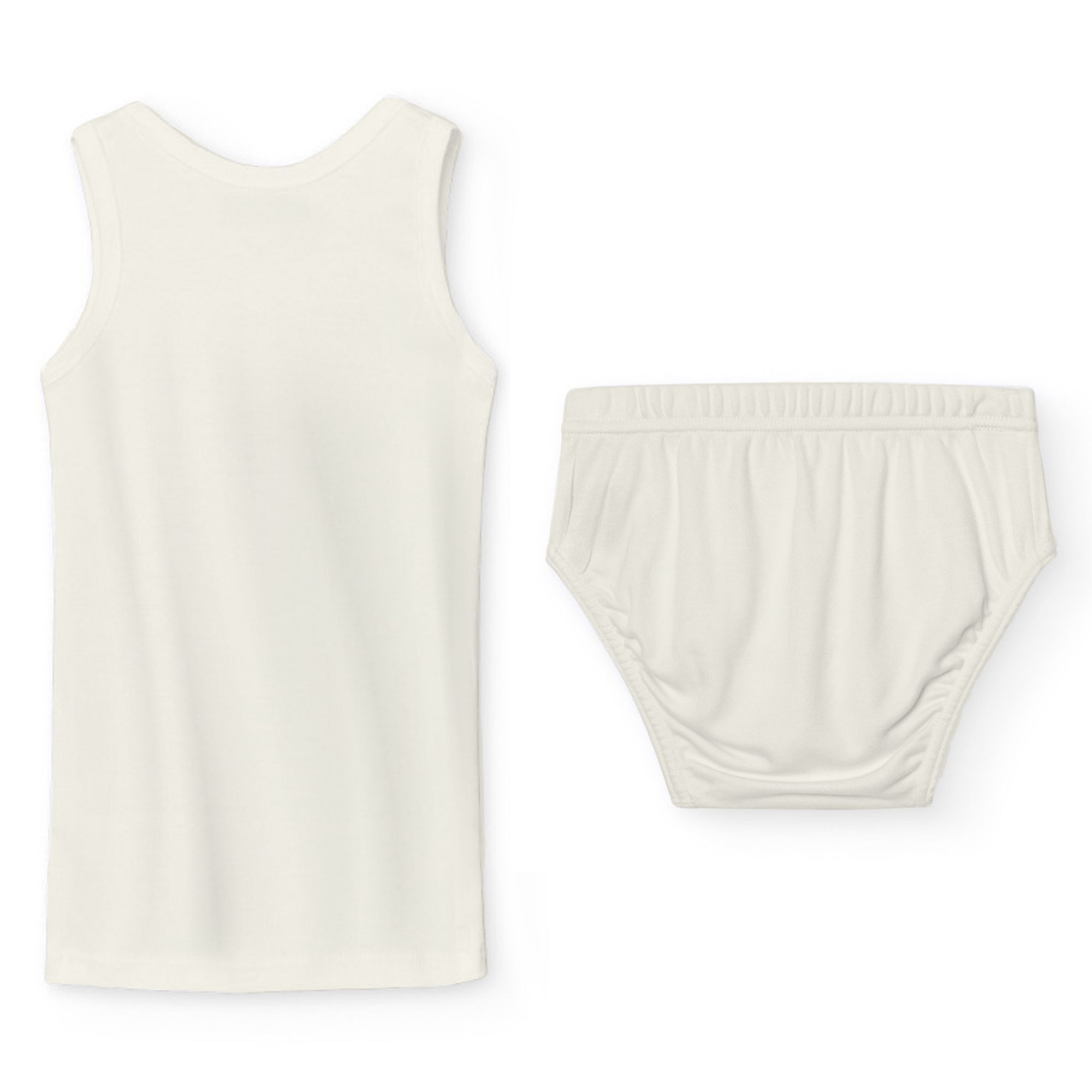 Conj. Comunion Niño Tirante Sport/Slip Desagujado Beige Talla 10