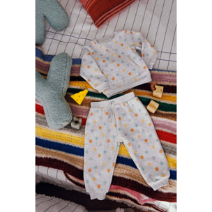 Set felpa e jogger per neonato con palloncini