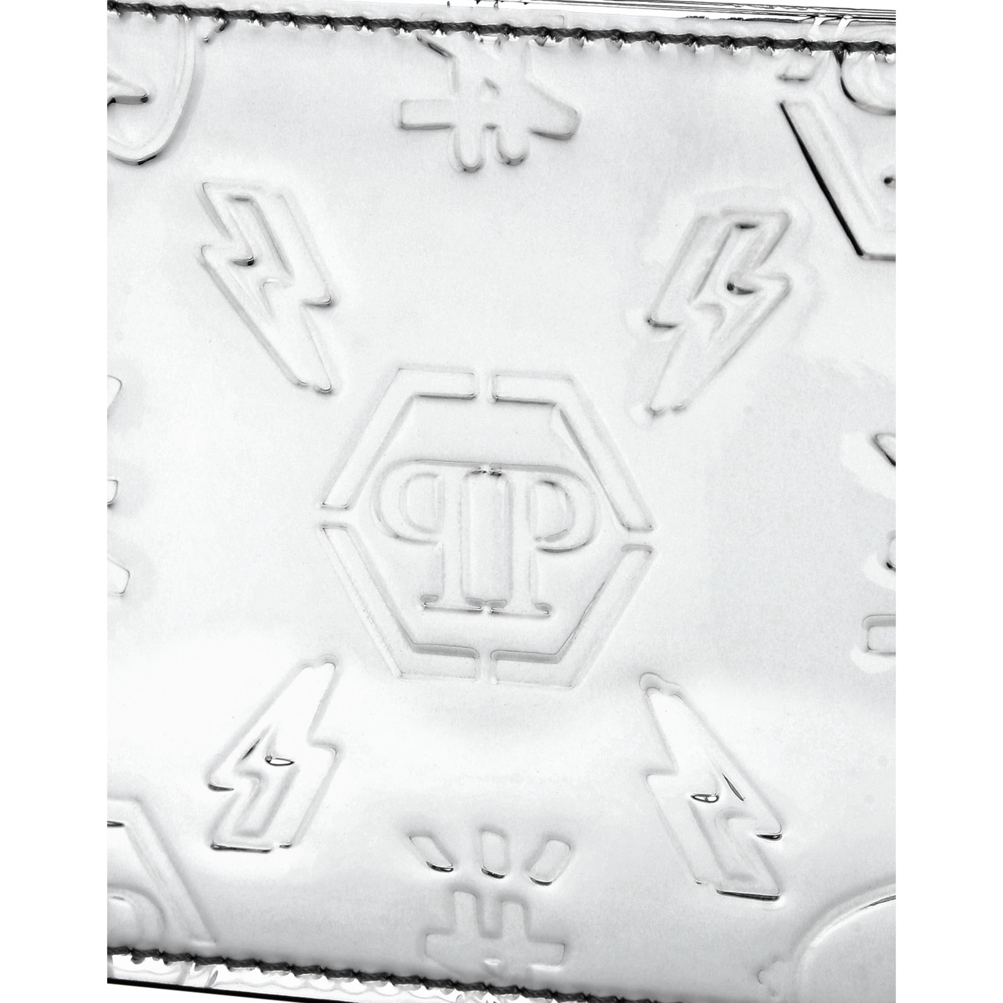 PHILIPP PLEIN Porta carte di credito MONOGRAM