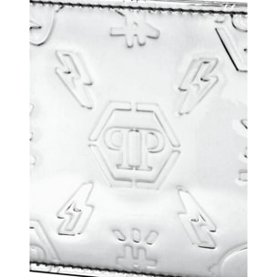 PHILIPP PLEIN Porta carte di credito MONOGRAM