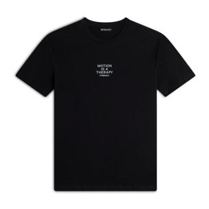 T-shirt da donna oversize in jersey con scritta stampata