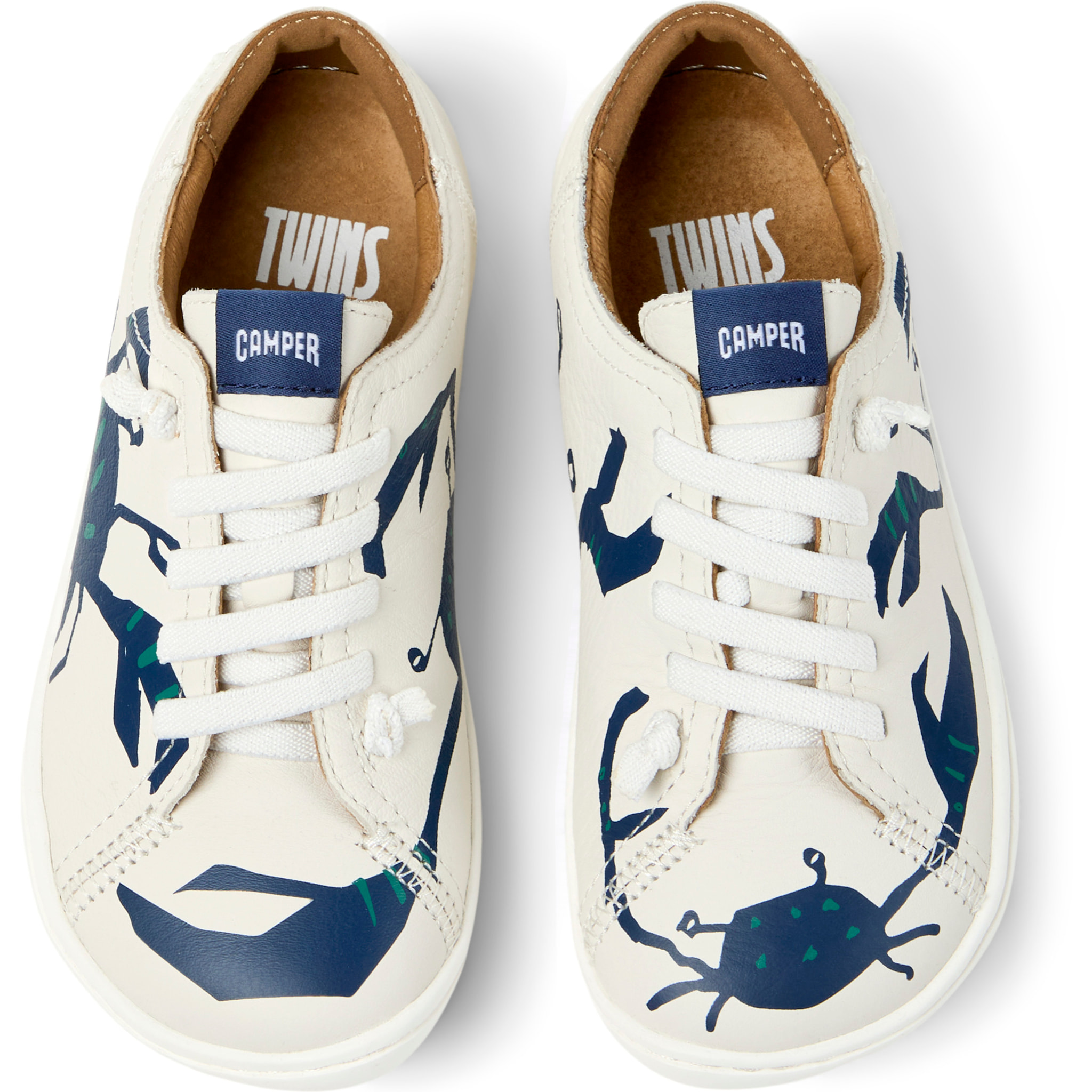 Sneakers - CAMPER Peu Cami - Bianco - Pelle liscia