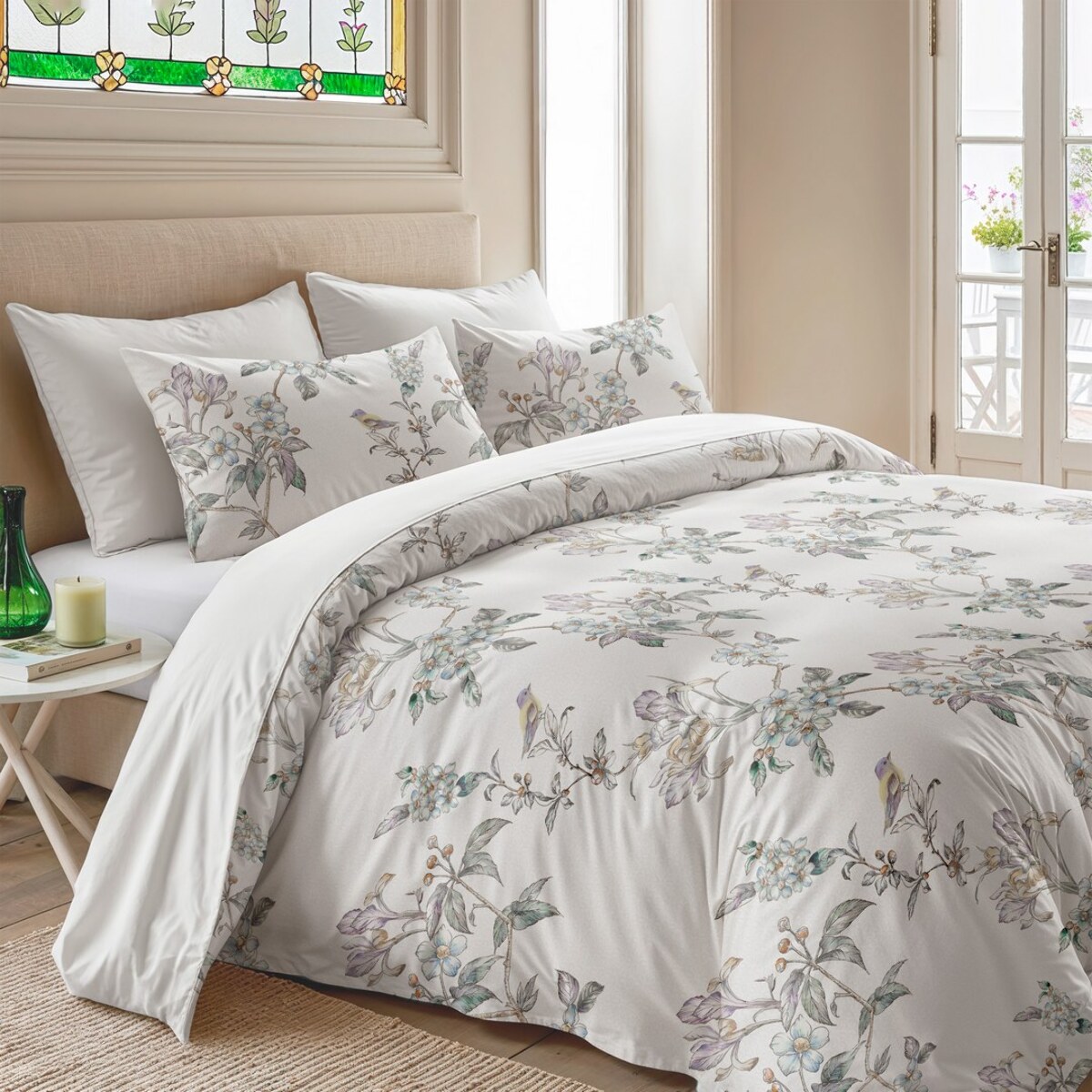 Housse de couette seiren blanc