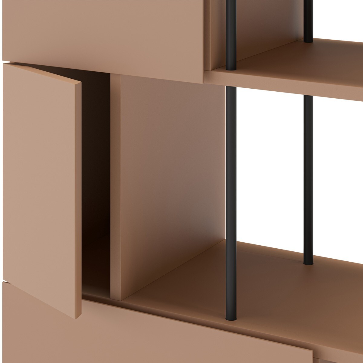 Bibliothèque 5 portes - LISE