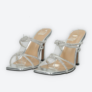 Sandali Donna Tata Italia Argentato