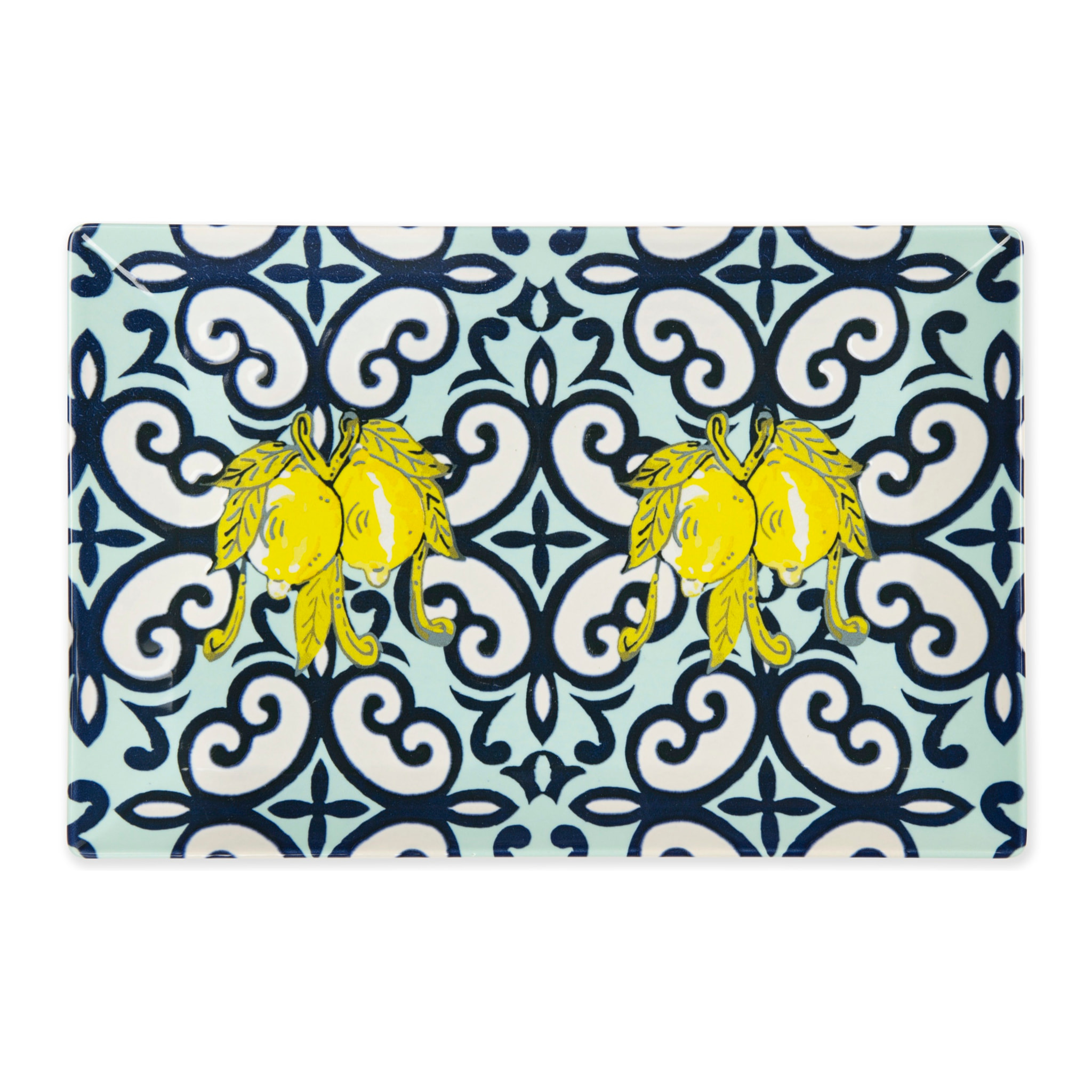 Set de 6 assiettes plates Excelsa – Amalfi, Céramique Multicolore