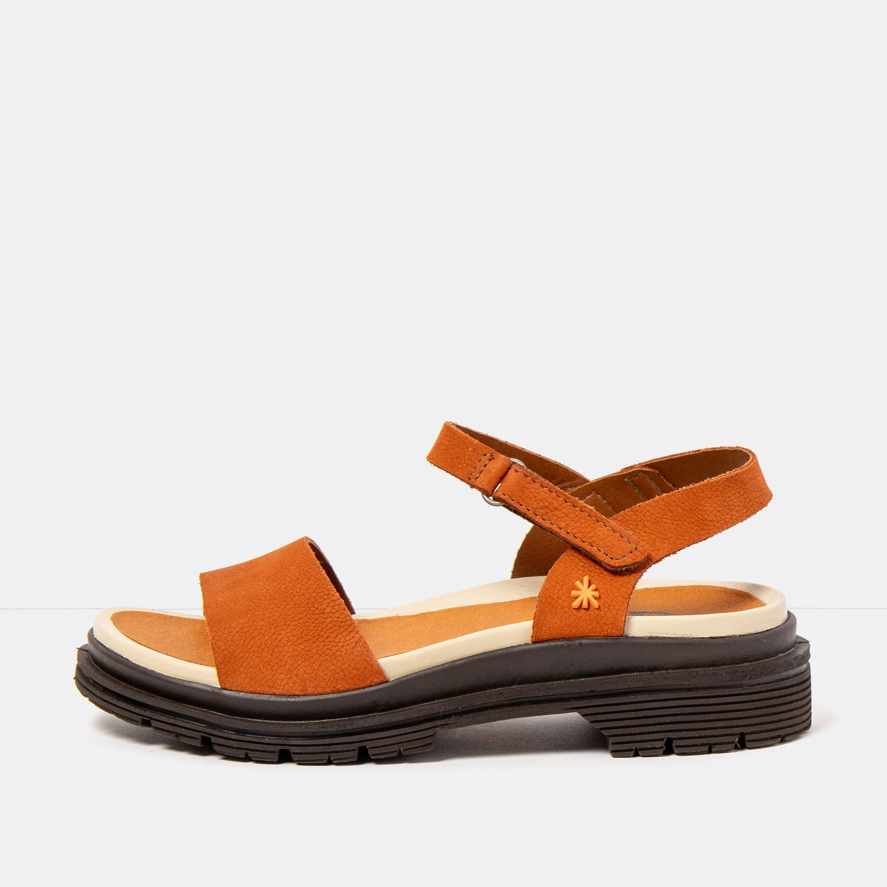 Sandalias 1548 NOBUCK D.ORANGE-BROWN/ BIRMINGHAM color Dark orange-brown