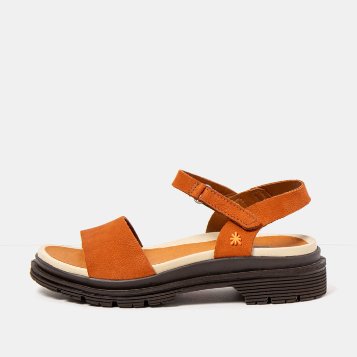 Sandalias 1548 NOBUCK D.ORANGE-BROWN/ BIRMINGHAM color Dark orange-brown