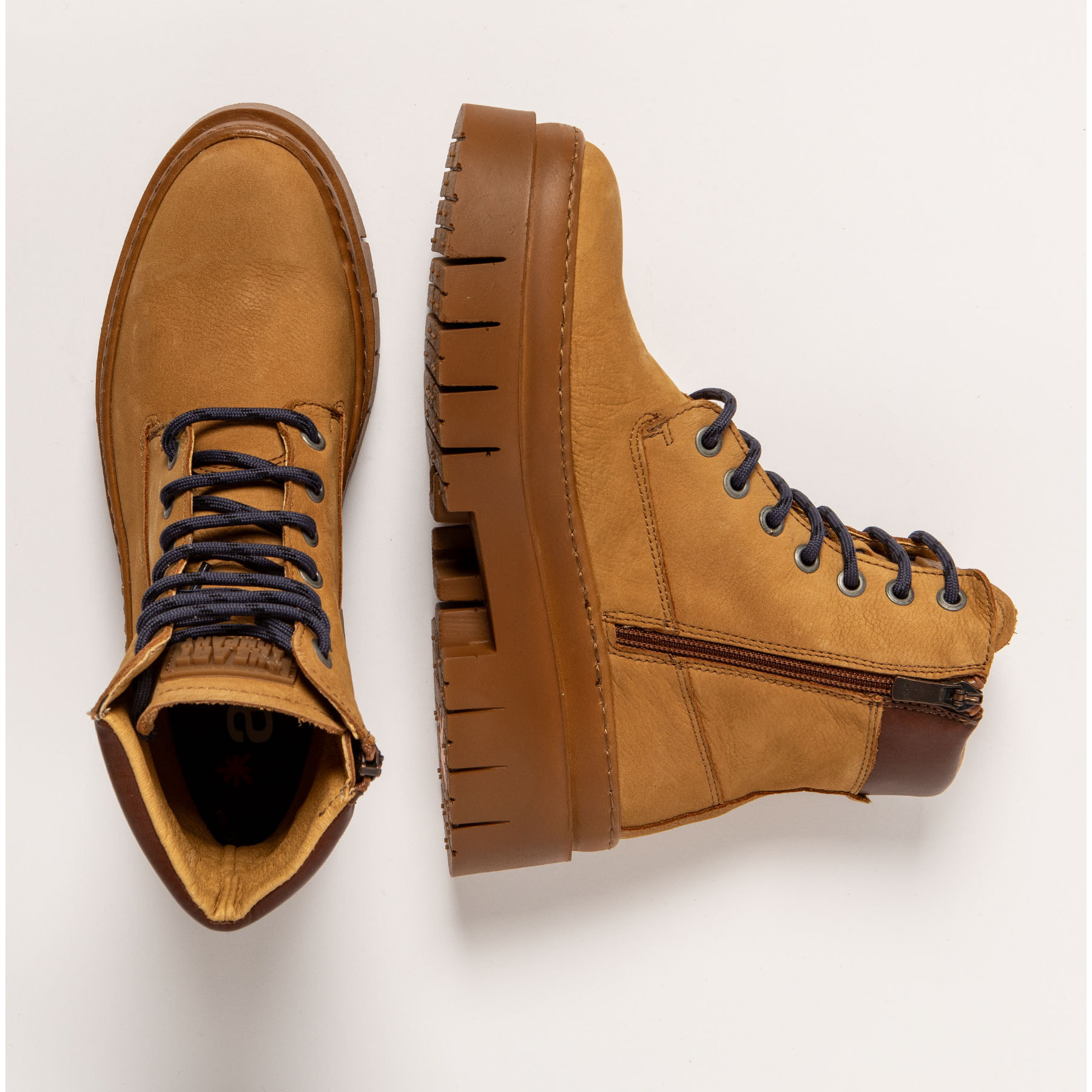 Botines 1967 NOBUCK KARAMEL/AMBERES color Karamel