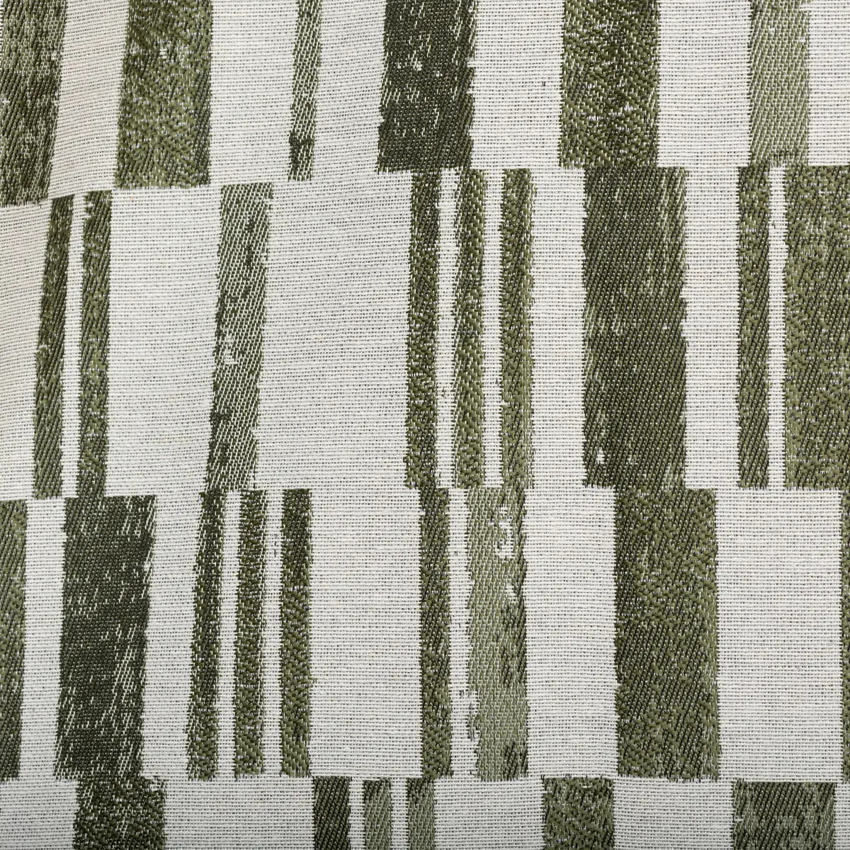 Rideau "Leyna" jacquard vert kaki 140x260cm