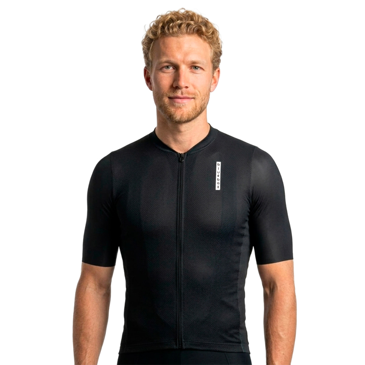 Maillot de manga corta para hombre BLUEBALL Aero Pace - Negro