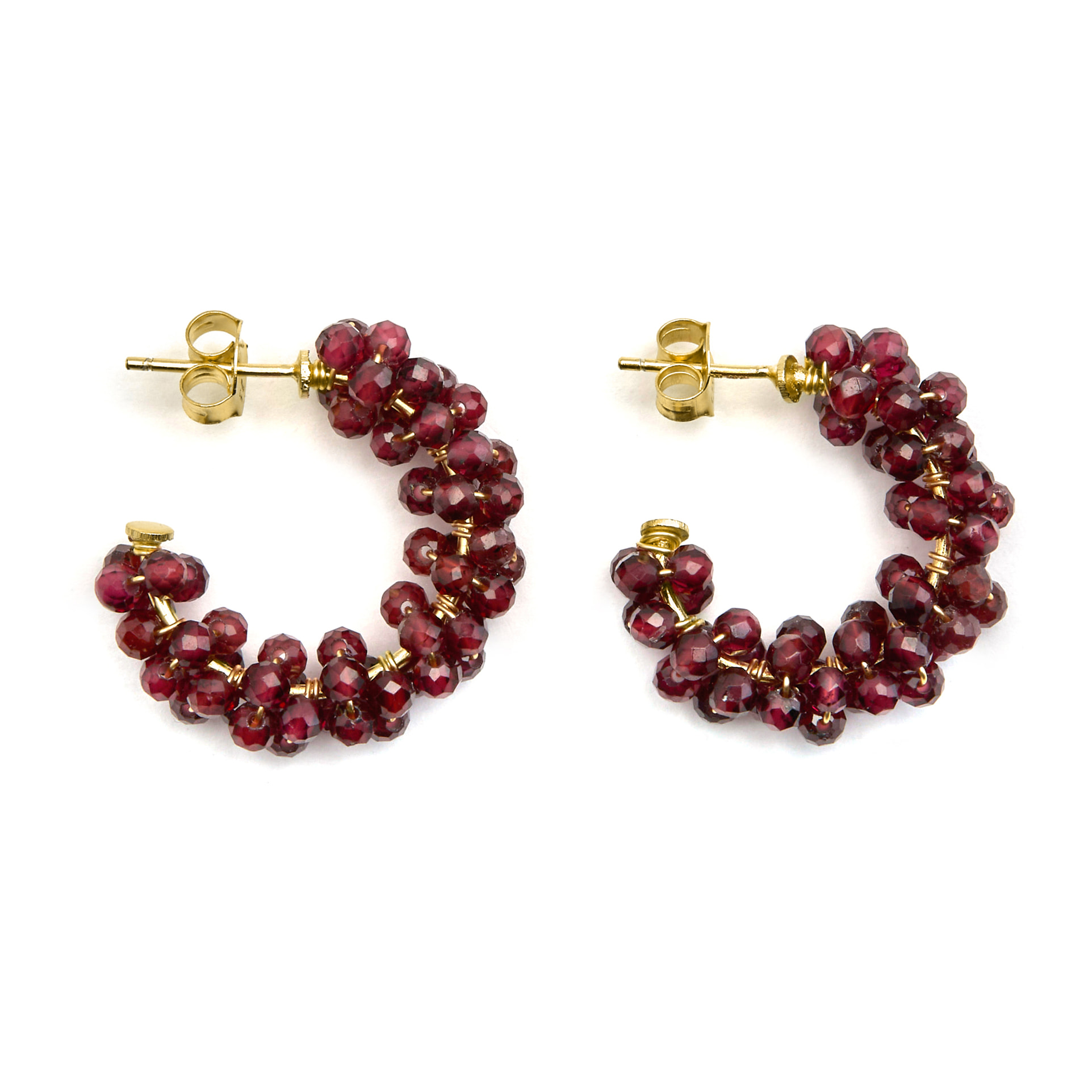 Pendientes Silka acabado oro amarillo 18k