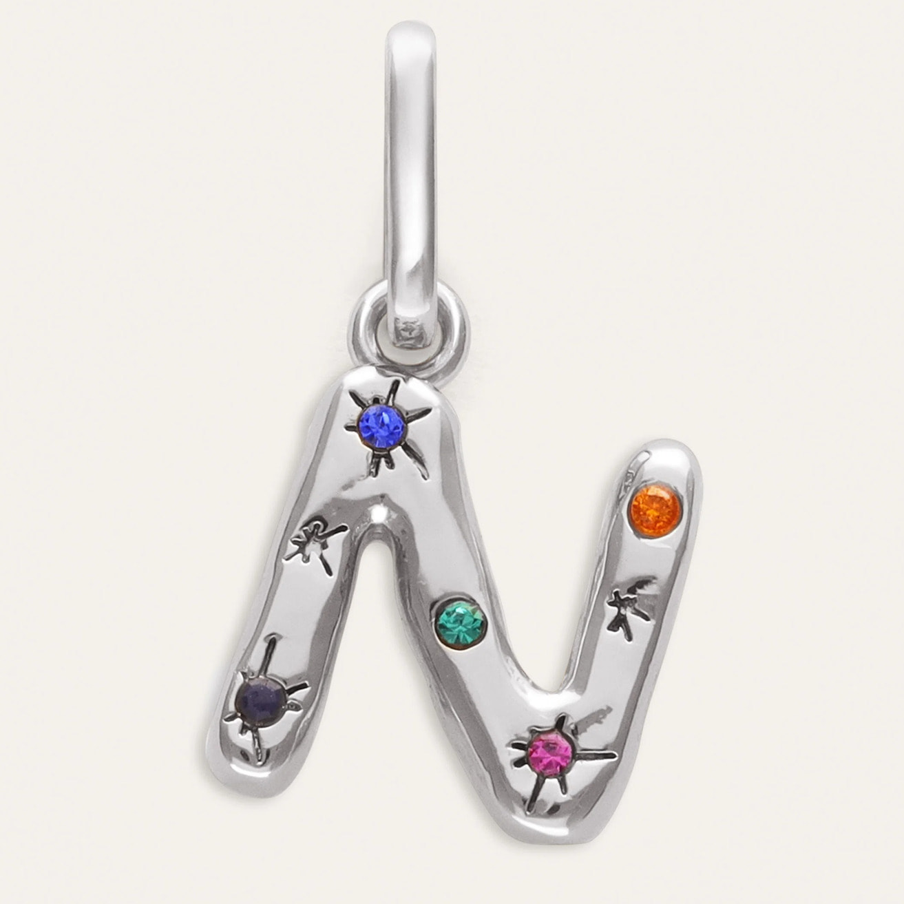 Charm Personalizado Inicial Organic Colors