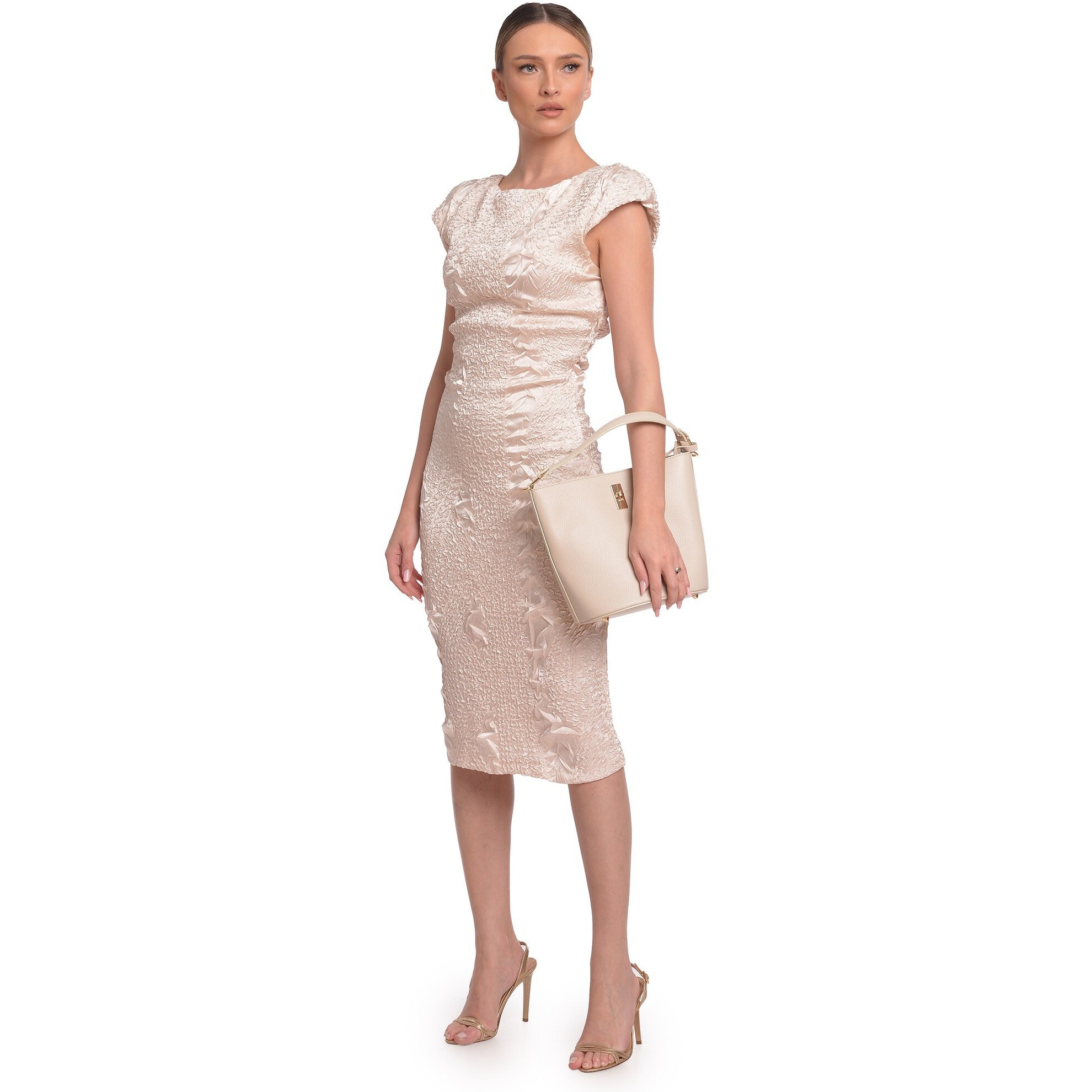 Borsa a mano Anna Luchini Beige