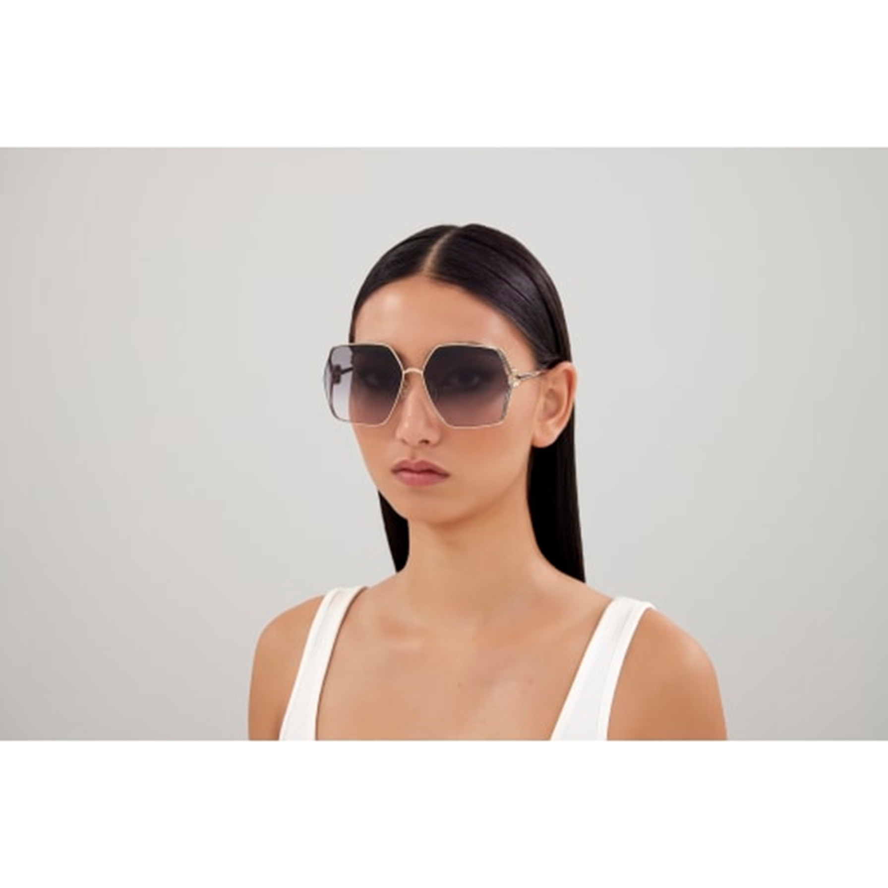 Gafas de Sol Gucci GG1322SA-001 de Metal Mujer 64 mm