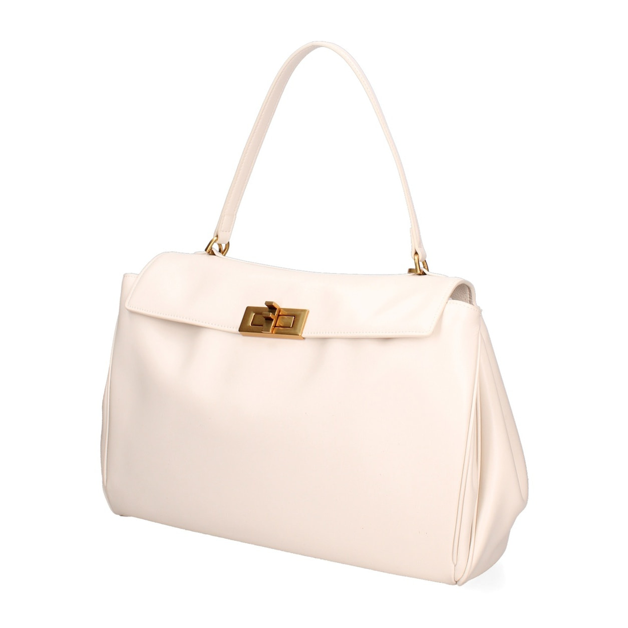 Borsa a mano da donna Made in Italy - Modello Lyria Pro - 100% pelle - 34.0 x 25.0 x 12.0 cm