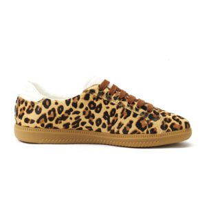 Sneaker British Passport Marrone