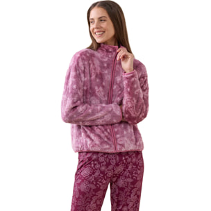 Giacca donna eco pelliccia articolo cachemire. Noidinotte