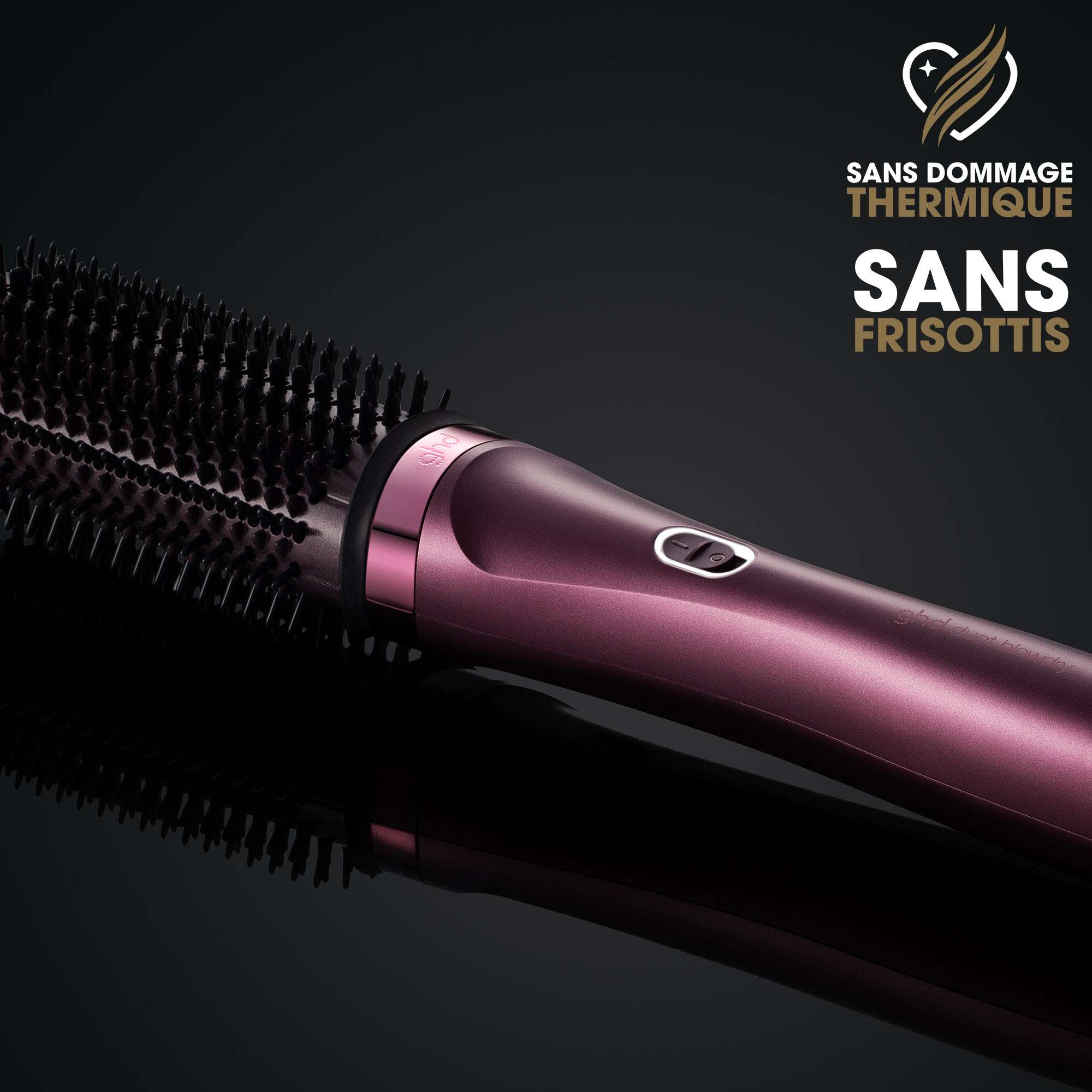 Coffret Brosse Soufflante 2-en-1 ghd Duet Blowdry - Collection ghd Cherry Chic