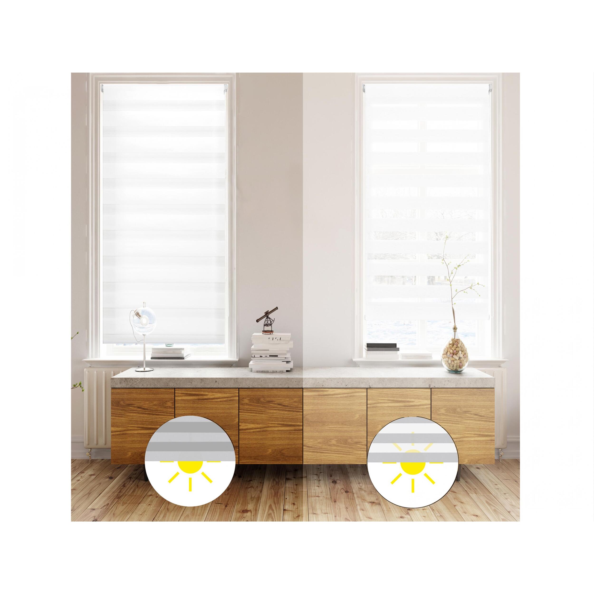 Store enrouleur Polyester Translucide 107x180