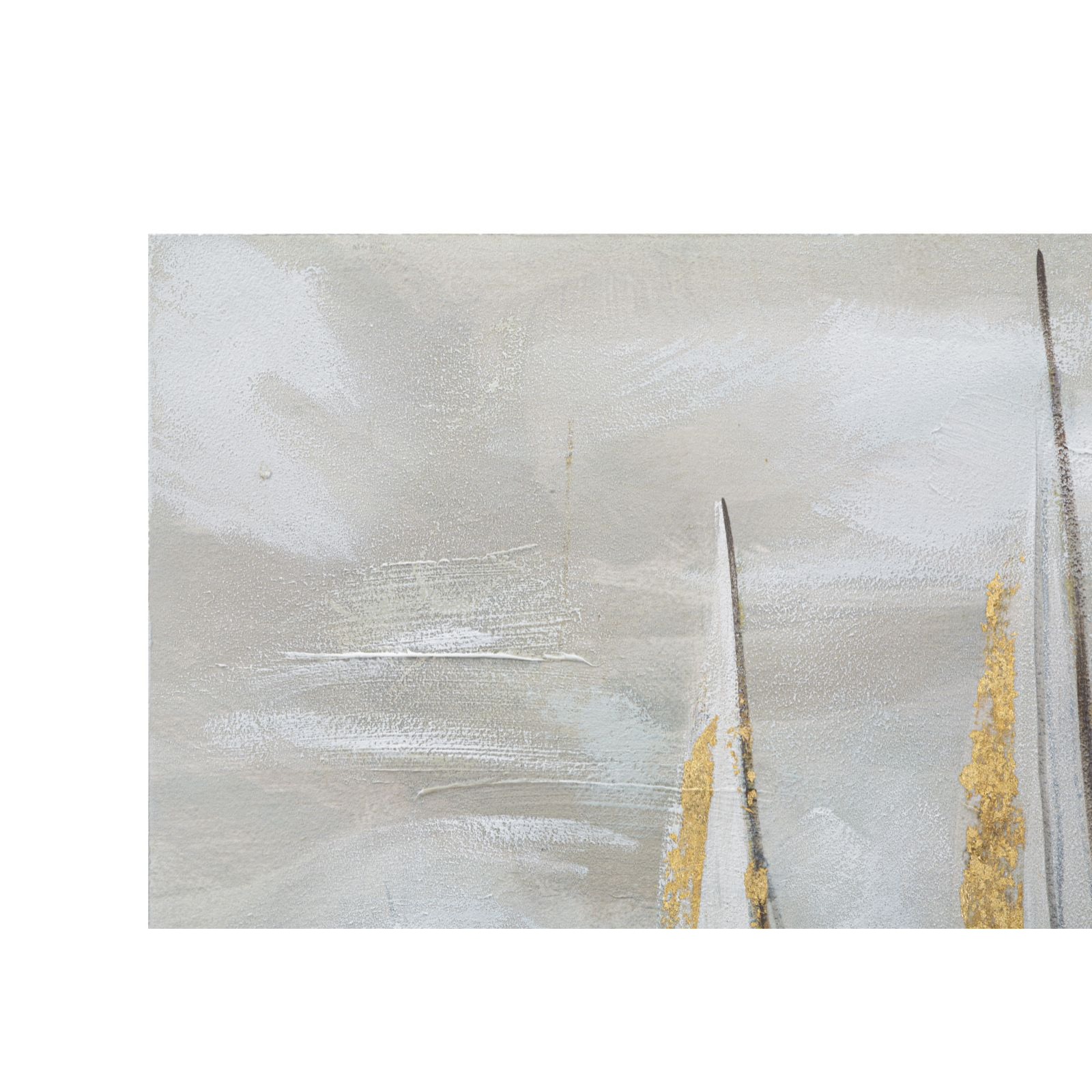 DIPINTO SU TELA GOLD BOAT CM 100X2,8X80