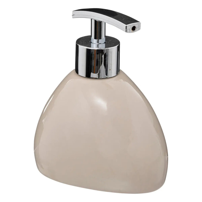 Distributeur à savon 250ml "Colorama" beige naturel