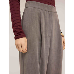 Motivi - Pantaloni palazzo in tinto filo - Grigio