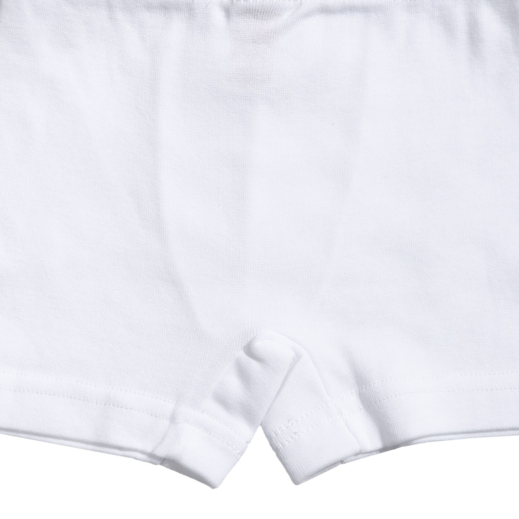 Boxer Basico Niño Canale 1X1 Blanco Talla 10